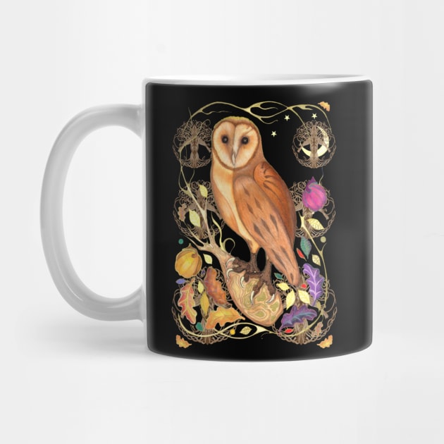 Harvest Moon Barn Owl by nocturne-design